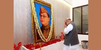 गृहमंत्री अमित शाह ने महान स्वतंत्रता सेनानी नेताजी सुभाष चन्द्र बोस को उनकी 125वीं जयंती पर श्रद्धांजलि दी
