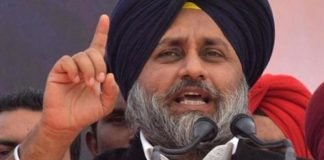 पंजाब के जलालाबाद में सुखबीर बादल के काफिले पर हमला, गाड़ी तोड़ी शिरोमणि अकाली दल