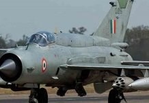 Indian Air Force's MiG-21 accident victim