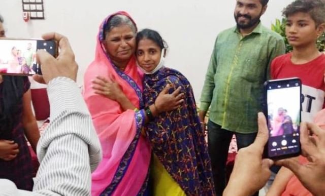 Divyang Geetha gets her complete, met her mother after 5 years