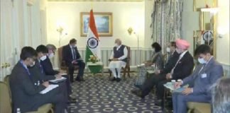 अमेरिका में पीएम मोदी की 5 ग्लोबल सीईओ से मुलाकात, कंपनियों ने निवेश में दिखाई रूचि पीएम मोदी की ग्लोबल सीईओ से मुलाकात
