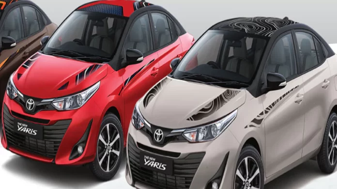 yaris टोयोटा कार भारत में बंद