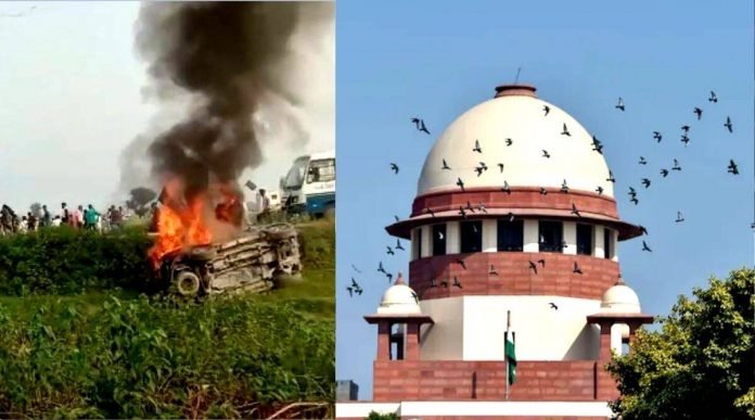 लखीमपुर हिंसा सुप्रीम कोर्ट Supreme Court angry over non-receipt of status report in Lakhimpur violence case, said – kept waiting till 1 pm