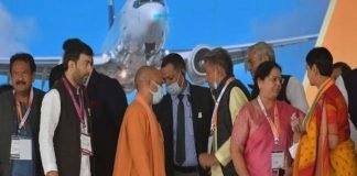 जेवर एयरपोर्ट – कार्यक्रम स्थल पर पहुंचे सीएम योगी, थोड़ी देर में पीएम मोदी करेंगे भूमि पूजन योगी आदित्यनाथ जेवर एयरपोर्ट